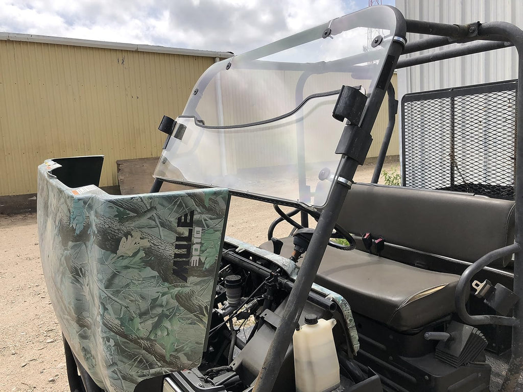 1/4 Polycarbonate Windshield for Kawasaki Mule 3000 3010 Trans 4x4 D51255