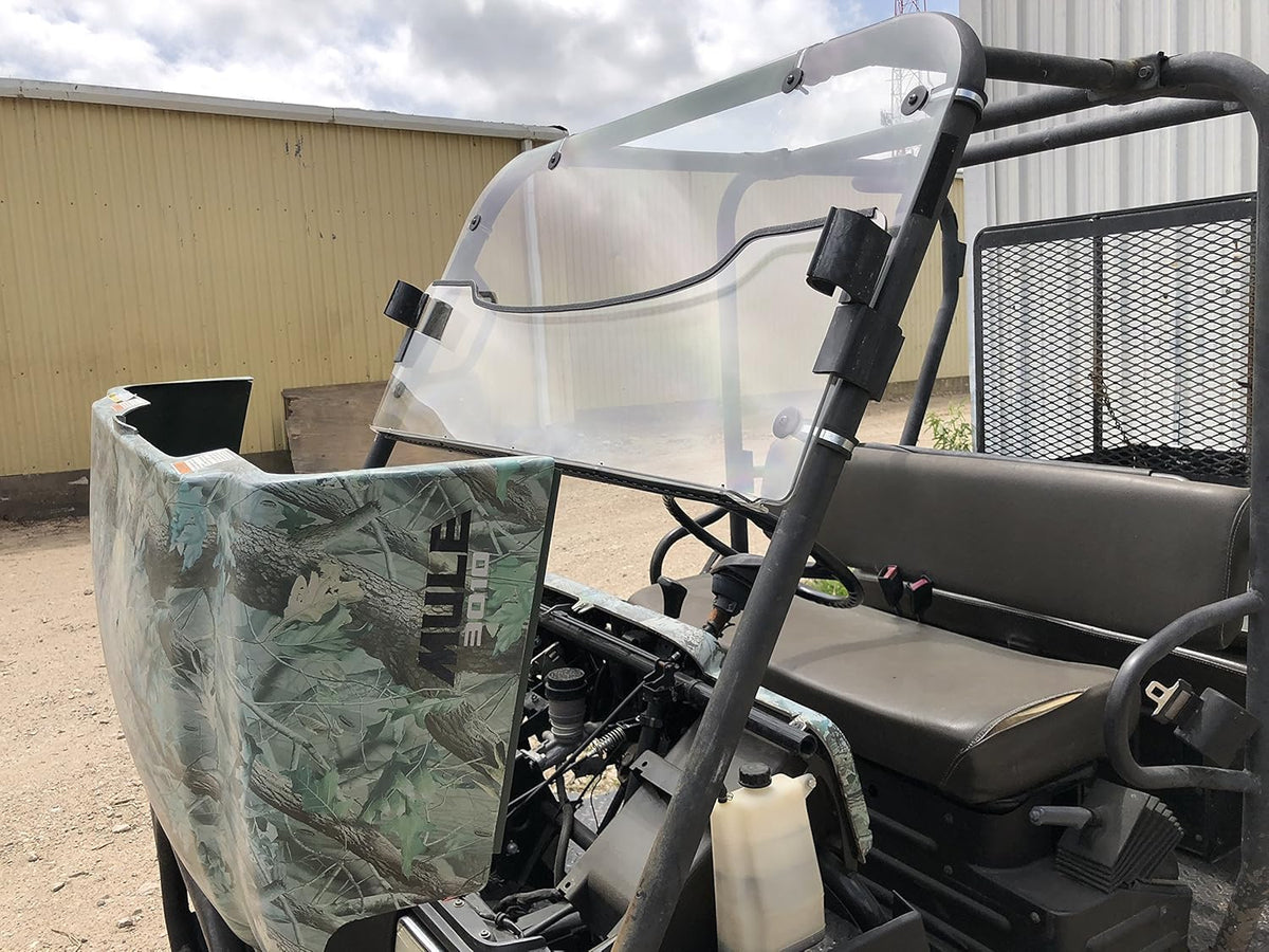 1/4 Polycarbonate Windshield for Kawasaki Mule 3000 3010 Trans 4x4 D51255