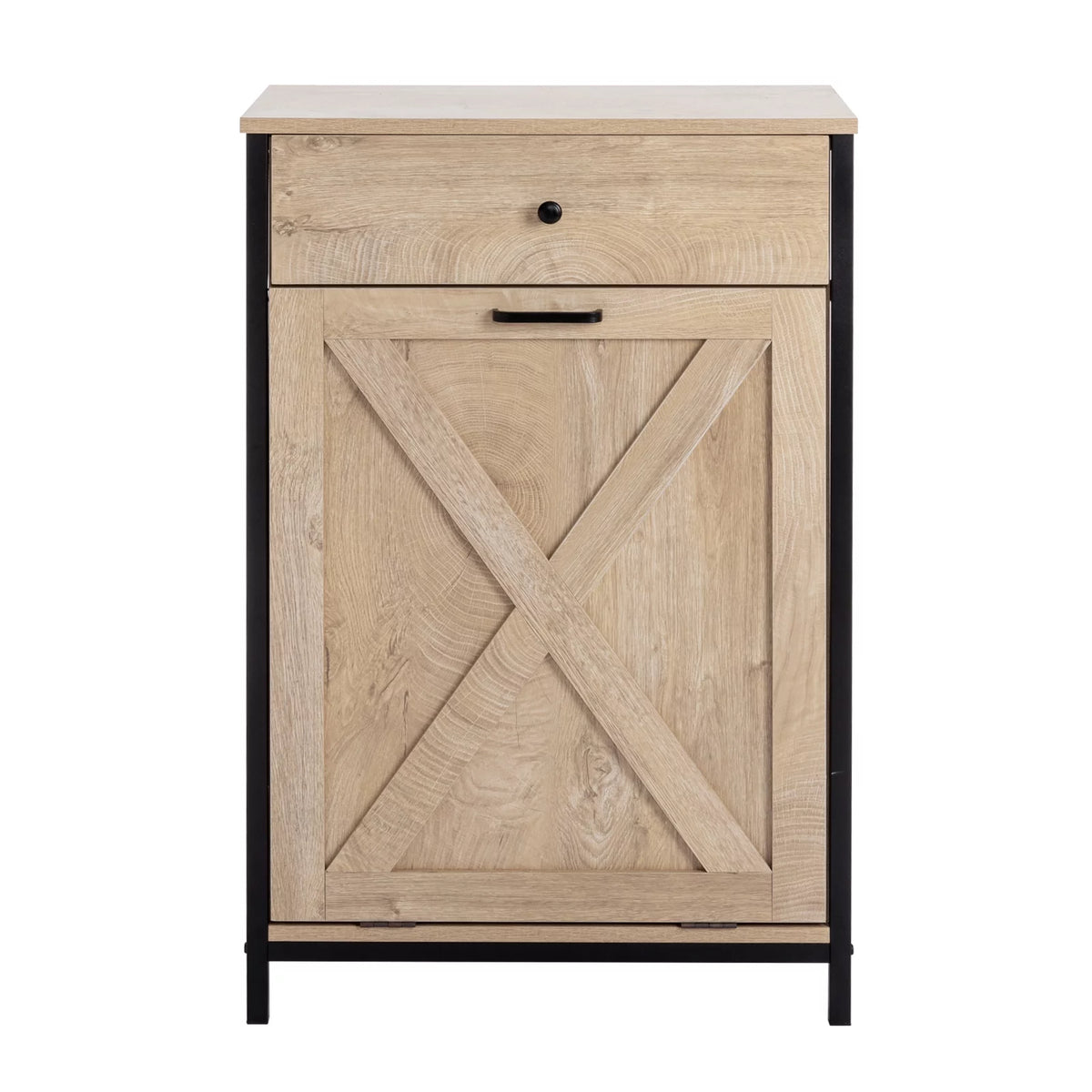 10 Gallon Tilt Out Trash Cabinet Wood Kitchen Island Storage I6155